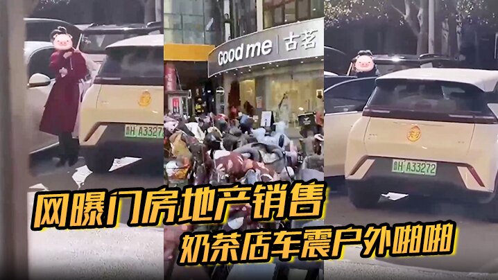 网曝门房地产销售奶茶店车震户外啪啪海报剧照